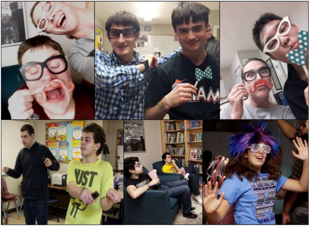 Social Groups photo collage for website