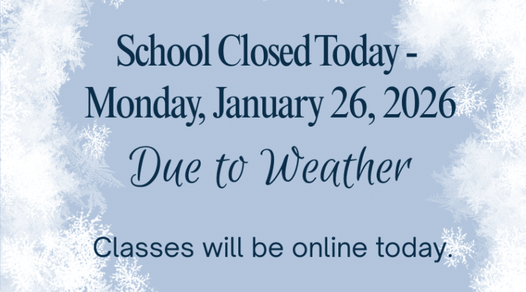 School Closed for Snow Day - Monday, January 26 - Brighton School